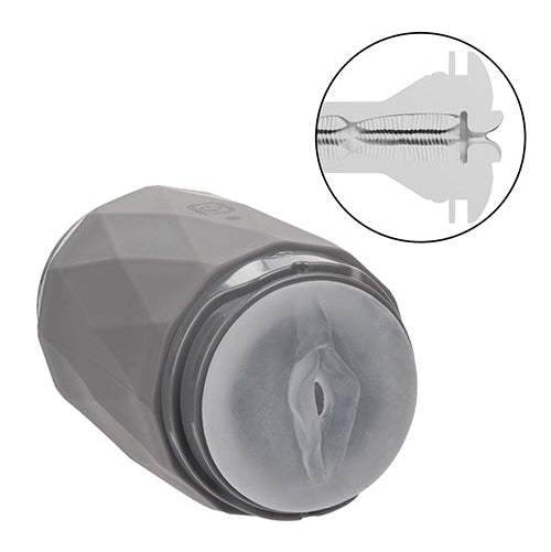 Milk Master Vibro Squeeze Dual-Ended Pussy Stroker