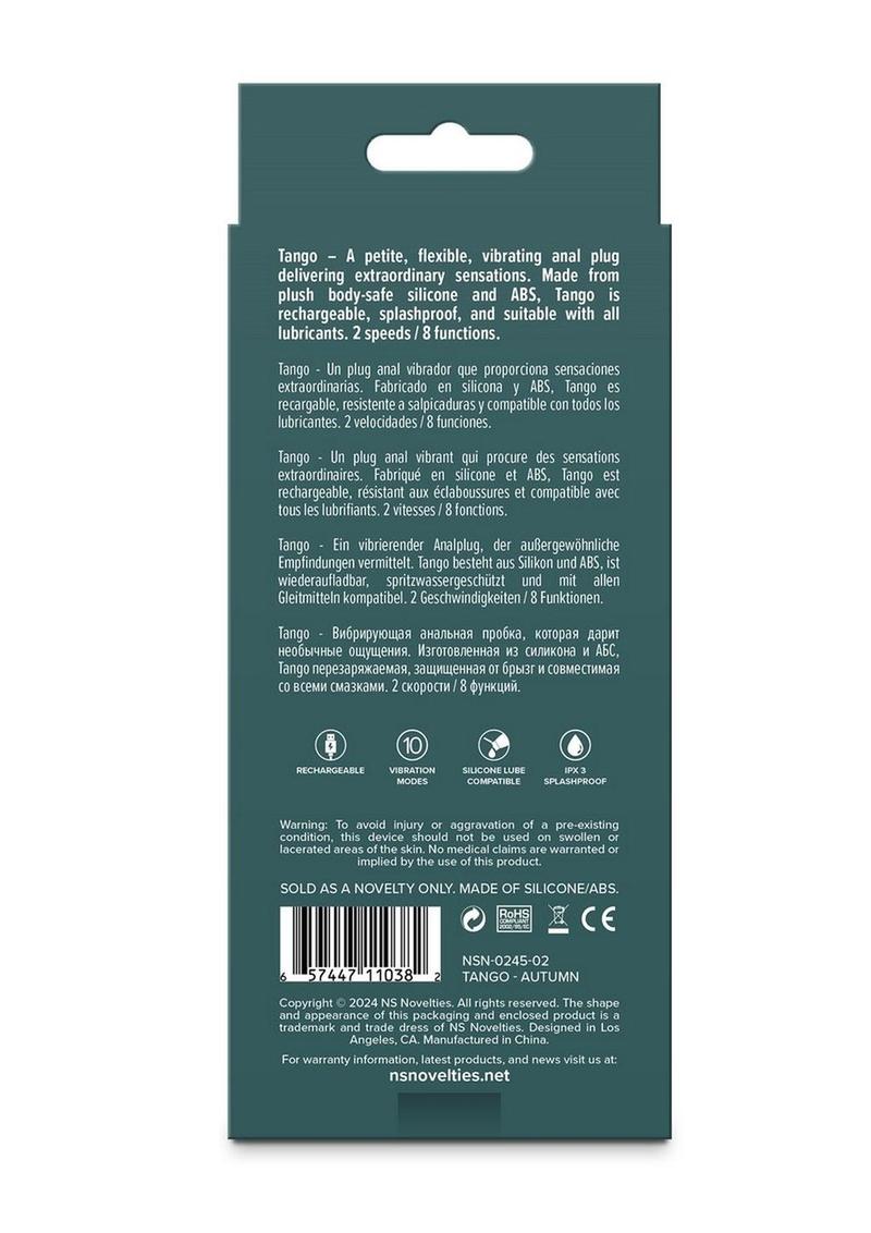 Rechargeable Silicone Anal Plug
