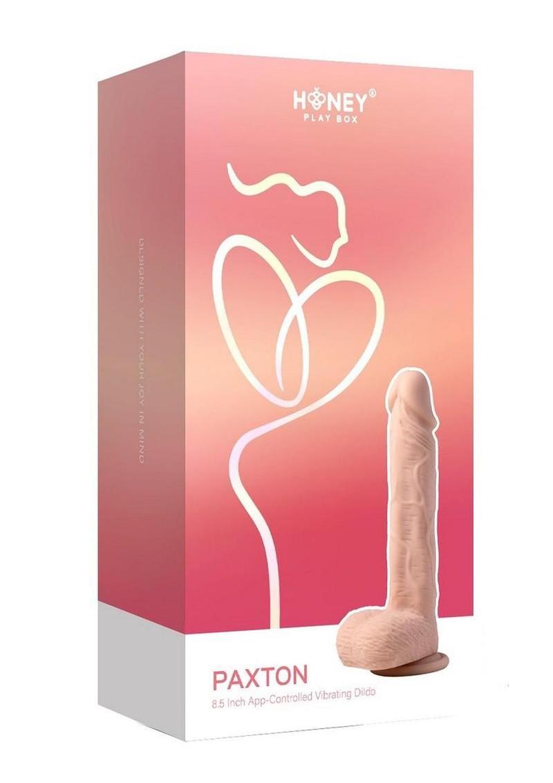 PAXTON 8.5” App-Controlled Realistic Vibrating Dildo