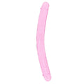 Crystal Clear Double Dong in Pink