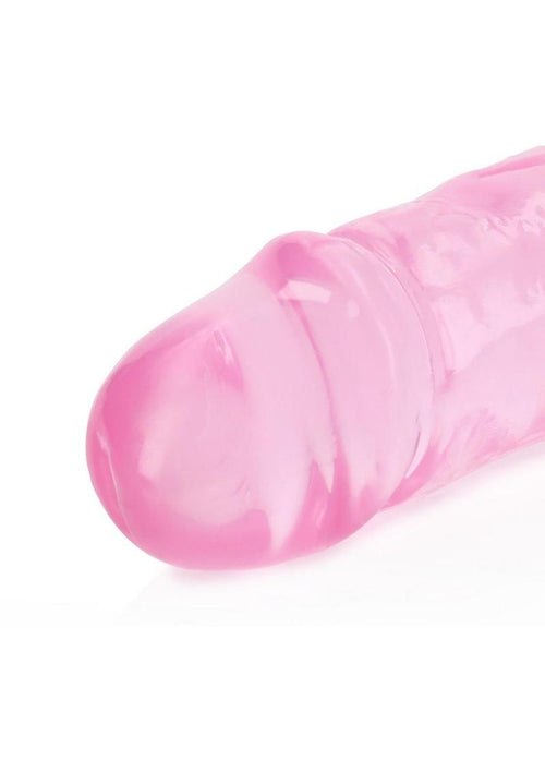 Crystal Clear Double Dong in Pink