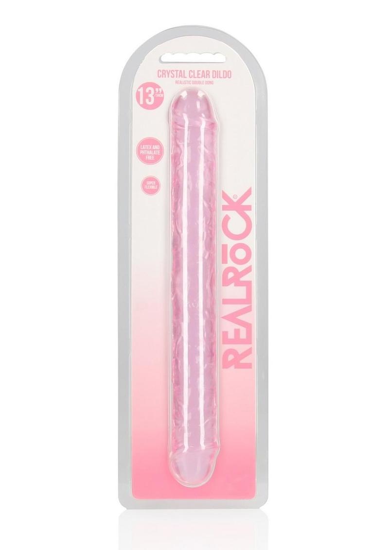 Crystal Clear Double Dong in Pink