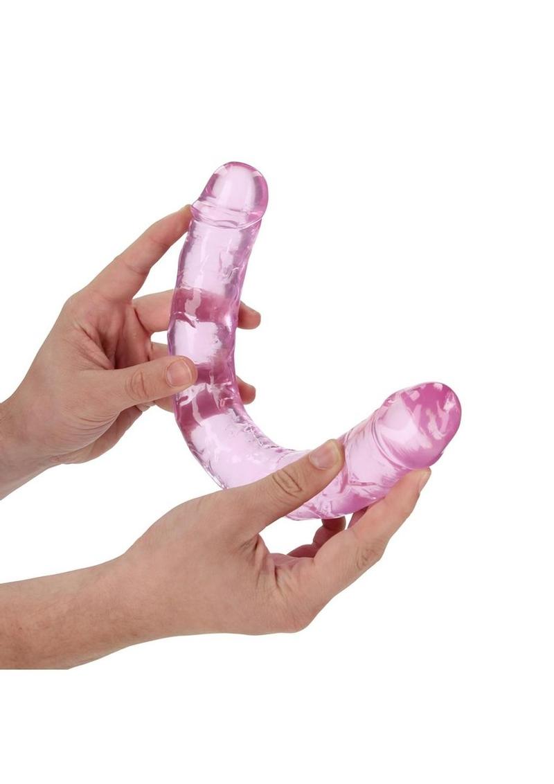 Crystal Clear Double Dong in Pink