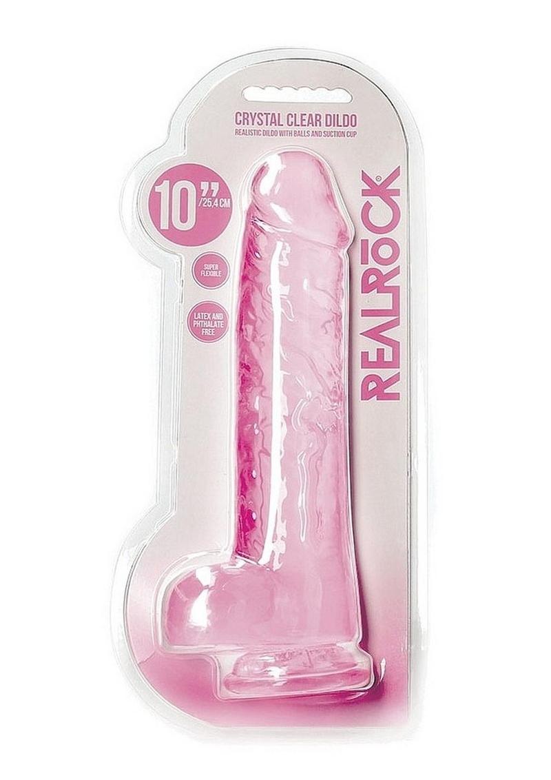 Crystal Clear Realistic Dildo