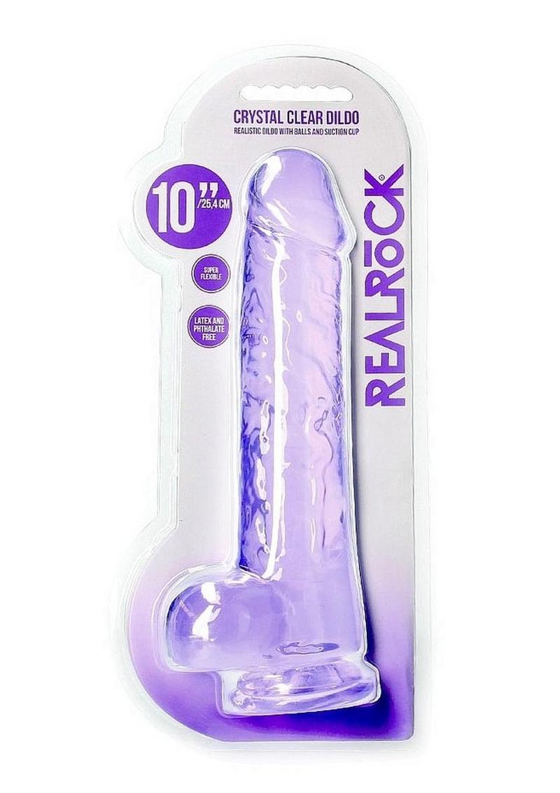 Crystal Clear Realistic Dildo