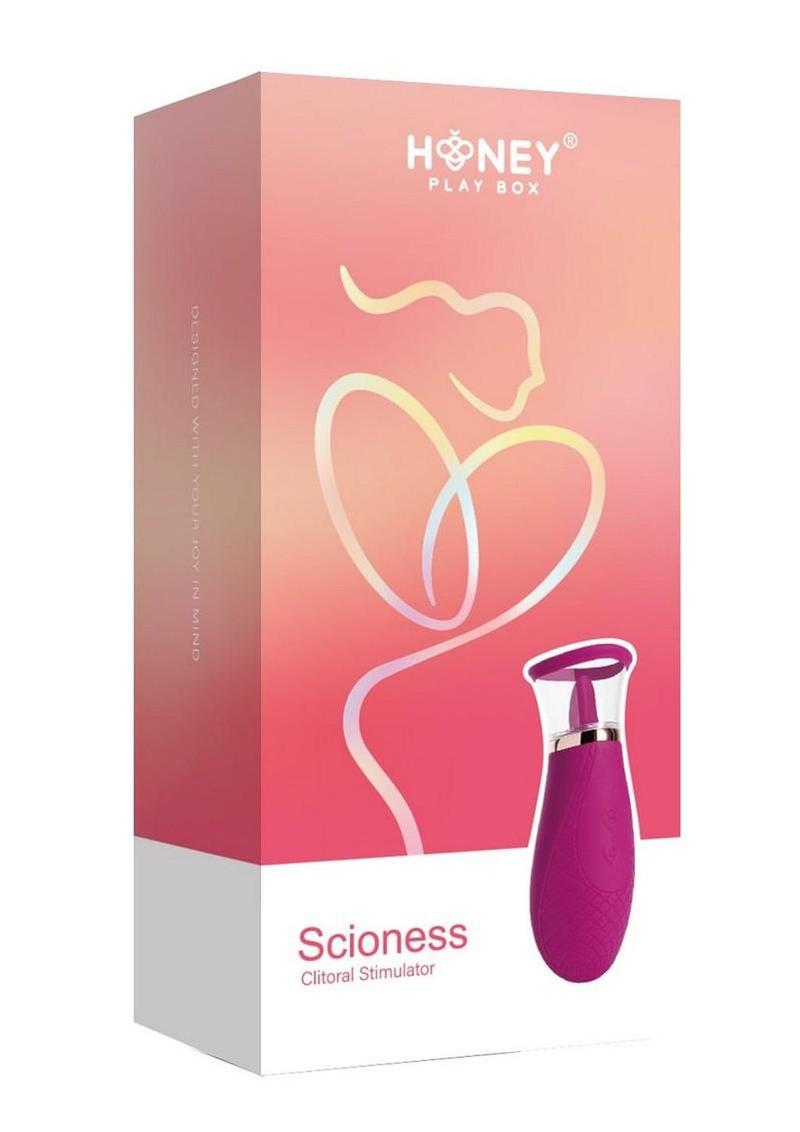 Scioness Sucking and Licking Clitoral Stimulator
